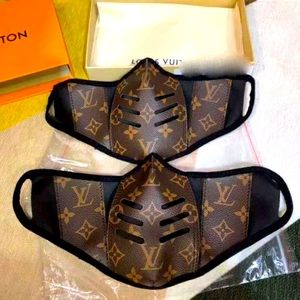 Leather face mask 😷